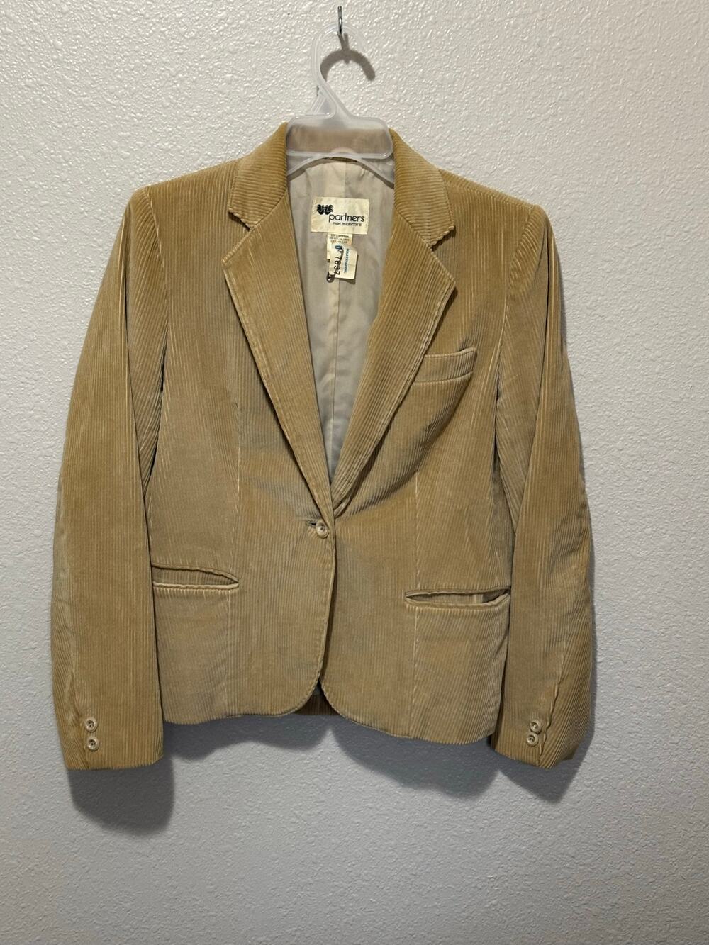 VINTAGE! Women’s Mervyns Corduroy Blazer Jacket Work Dress, size 12 M Medium EUC